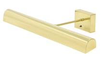 Battery Operated Classic LED 24" Polished Brass Picture Light