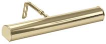 Advent 14" Polished Brass Battery Operated LED Picture Light