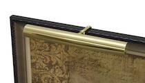 Contemporary 16" Polished Brass Picture Light