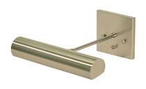 Direct Wire Contemporary 9" Satin Nickel Picture Light