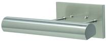 Direct Wire Classic Contemporary LED 12" Satin Nickel Picture Light
