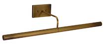 Direct Wire Slim-Line 24" Antique Brass Picture Light