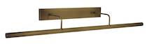 Direct Wire Slim-Line 36" Antique Brass Picture Light
