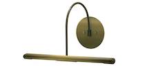 Direct Wire Slim-Line XL 14" Antique Brass Picture Light