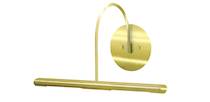 Direct Wire Slim-Line XL 14" Polished Brass Picture Light