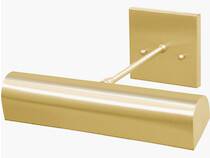 Direct Wire Traditional 8" Polished Brass Picture Light