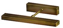 Horizon Antique Brass 12" LED Picture Light