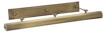 Direct Wire Oxford 42" Antique Brass LED Picture Light