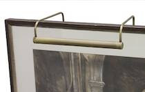 Slim-Line 11" Antique Brass Picture Light