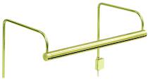 Slim-Line 11" Polished Brass Picture Light