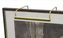 Slim-Line 11" Satin Brass Picture Light