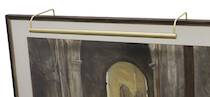 Slim-Line 84" Satin Brass Picture Light