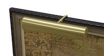 Traditional 18" Satin Brass Picture Light