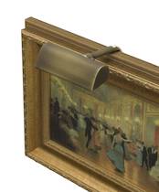 Traditional 4" Antique Brass Picture Light