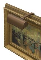 Traditional 4" Bronze Picture Light