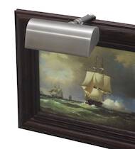 Traditional 5" Pewter Picture Light