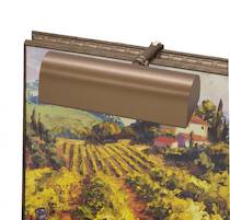 Traditional 8" Bronze Picture Light