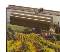 Traditional 8" Statuary Bronze Picture Light