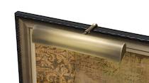 Traditional LED 14" Antique Brass Picture Light