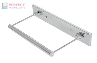 15" Direct Wire Mendon LED Picture Light in Chrome