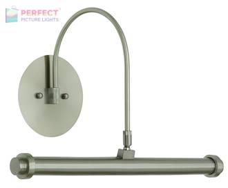 16" Direct Wire XL LED Picture Light in Satin Nickel