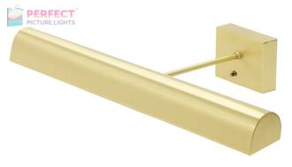 Battery Operated Classic LED 24" Satin Brass Picture Light