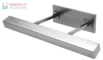 24" Direct Wire Guilford LED Picture Light in Polished Nickel