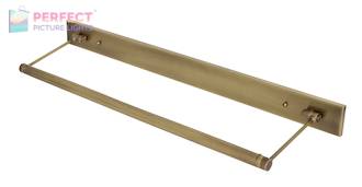 29" Direct Wire Mendon LED Picture Light in Antique Brass