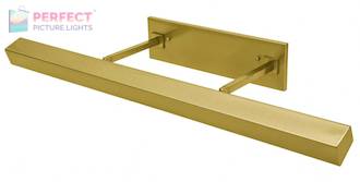 36" Direct Wire Guilford LED Picture Light in Weathered Brass