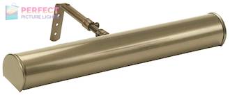 Advent 14" Antique Brass Battery Operated LED Picture Light