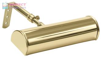 Advent 7" Polished Brass Battery Operated LED Picture Light