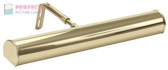 Advent 14" Polished Brass Battery Operated LED Picture Light