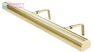 Contemporary 24" Polished Brass Picture Light