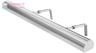 Contemporary 24" Polished Chrome Picture Light