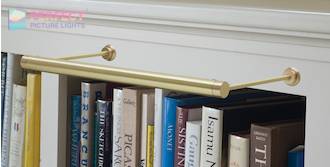 Custom Mount Book Case Lights - Slim Line Style