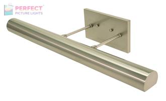 Direct Wire Classic Contemporary LED 24" Satin Nickel Picture Light