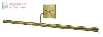 Direct Wire Slim-Line LED 28" Satin Brass Picture Light