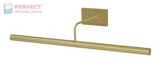 Direct Wire Slim-Line 24" Satin Brass Picture Light