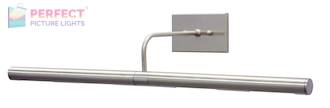 Direct Wire Slim-Line 24" Satin Nickel Picture Light