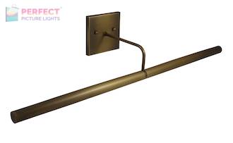 Direct Wire Slim-Line LED 28" Antique Brass Picture Light