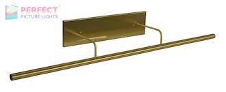 Direct Wire Slim-Line LED 43" Satin Brass Picture Light