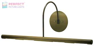 Direct Wire Slim-Line XL 24" Antique Brass Picture Light