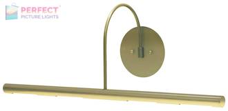 Direct Wire Slim-Line XL 24" Satin Brass Picture Light