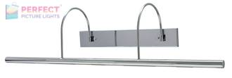 Direct Wire Slim-Line XL 36" Chrome Picture Light