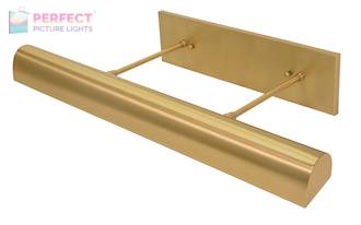 Direct Wire 24" Classic Traditional LED Picture Light in Satin Brass