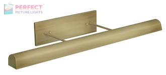 Direct Wire 36" Classic Traditional LED Picture Light in Antique Brass