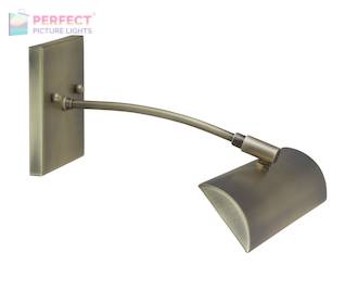 Zenith 12"Direct Wire LEDZ picture light in Antique Brass