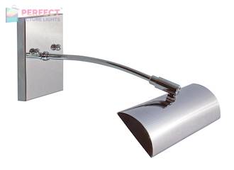 Zenith 12"Direct Wire LEDZ picture light in Chrome