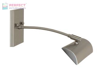 Zenith 12"Direct Wire LEDZ picture light in Satin Nickel