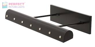 Directwire Traditional 24" LEDZ Picture Light with Ball Motif in Black